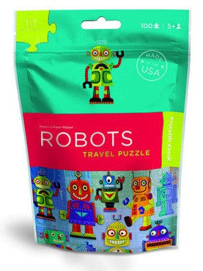 Robot Travel Pouch Puzzle