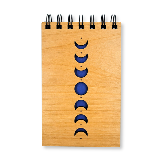 Moon Phases Pocket Notebook - Stationery, Journals, Notepad